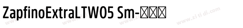 ZapfinoExtraLTW05 Sm字体转换